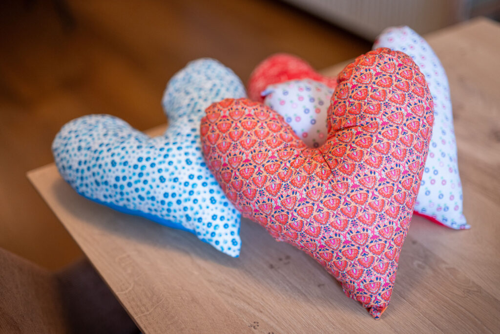 Heart Pillows maken